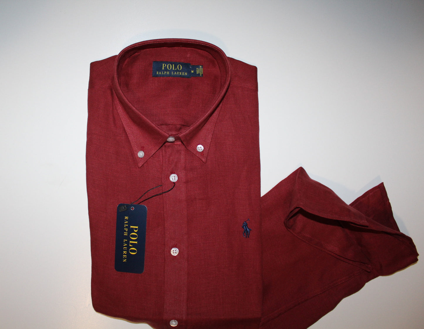 Camisa 14 Polo Ralph Lauren Regular Slim Fit **Linho**