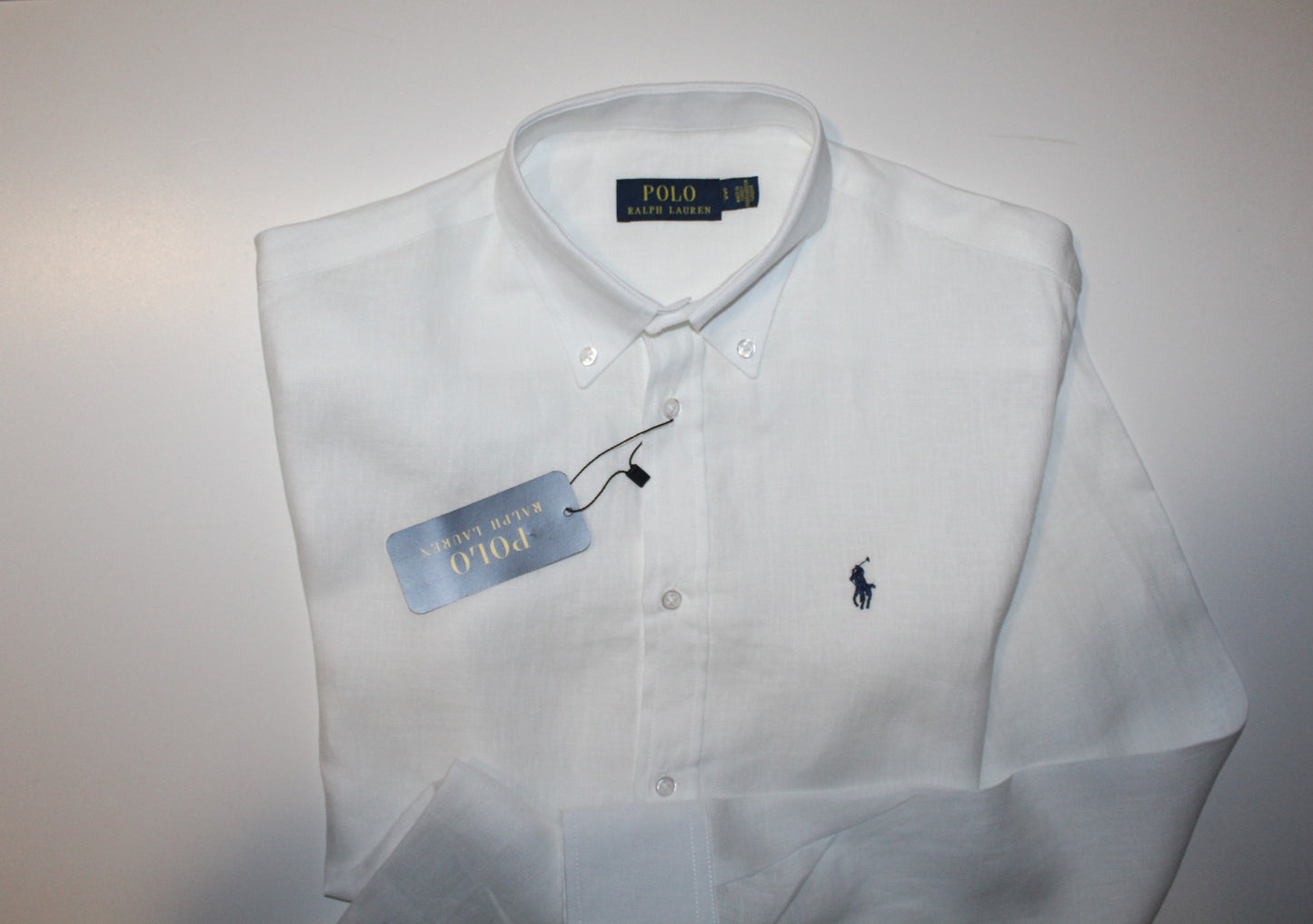 Camisa 14 Polo Ralph Lauren Regular Slim Fit **Linho**