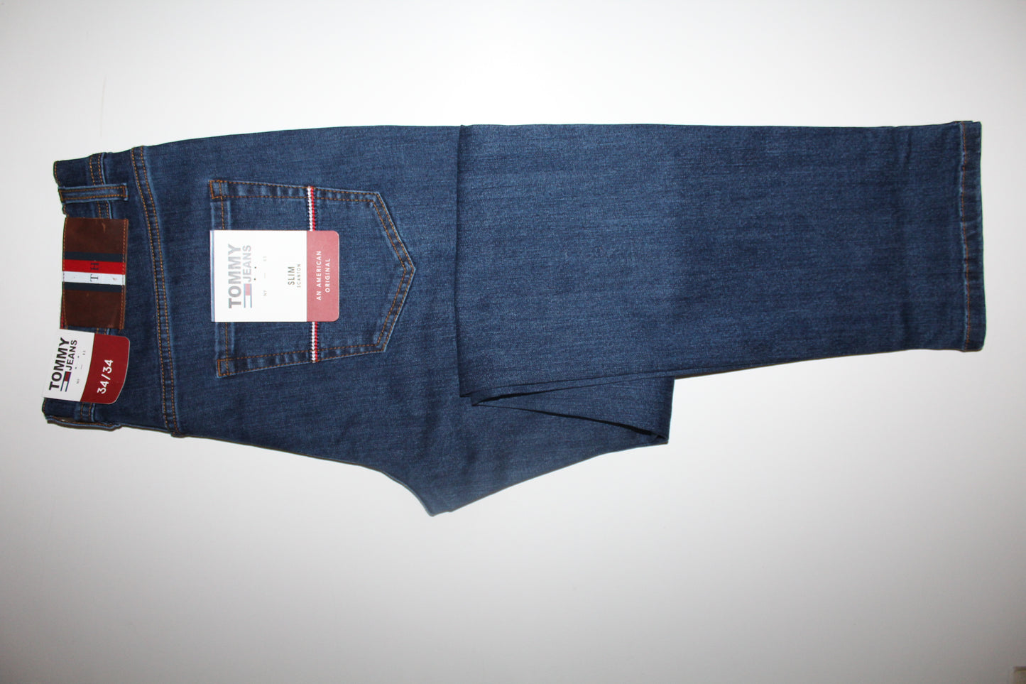 Calça 8 Tommy Jeans Slim Scanton