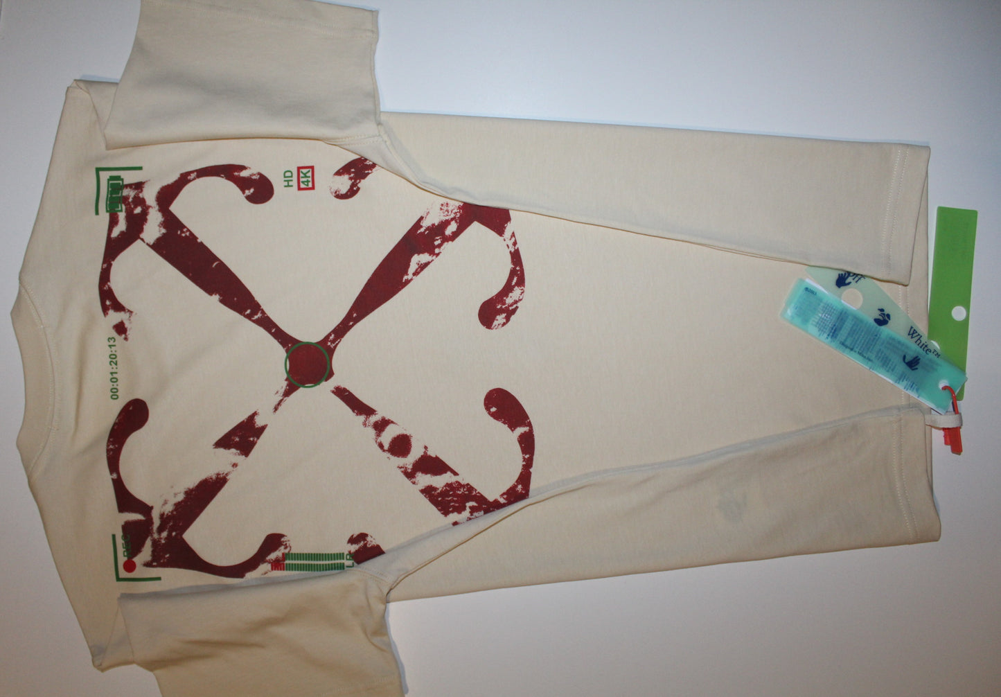 T Shirt 1 Off White **Over Size**