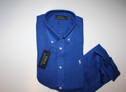 Camisa 14 Polo Ralph Lauren Regular Slim Fit  **Linho**