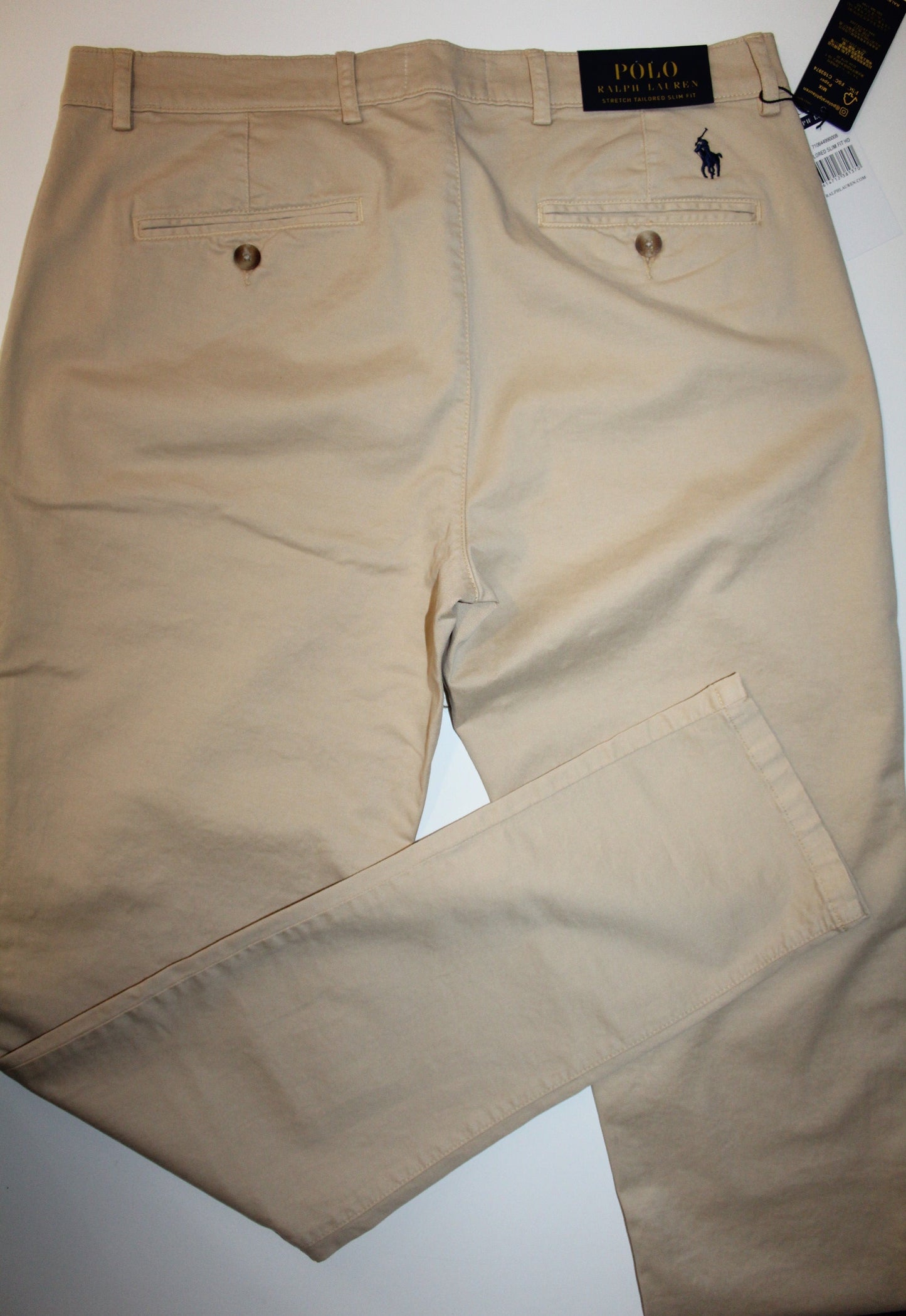 Calça 1 Chino Polo Ralph Lauren ** Sarja STRETCH TAILORED SLIM FIT  **Oferta de 2.90 desconto ! :-)