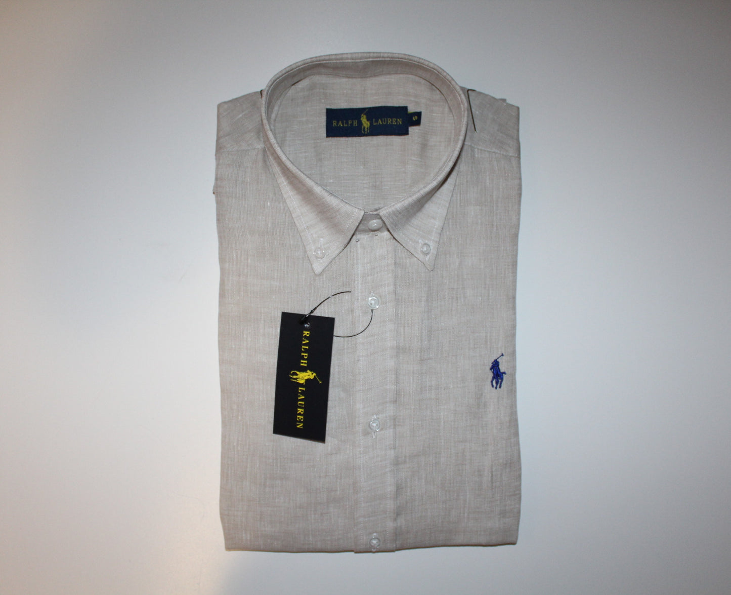 Camisa 13 Ralph Lauren Regular Slim Fit  **Linho**