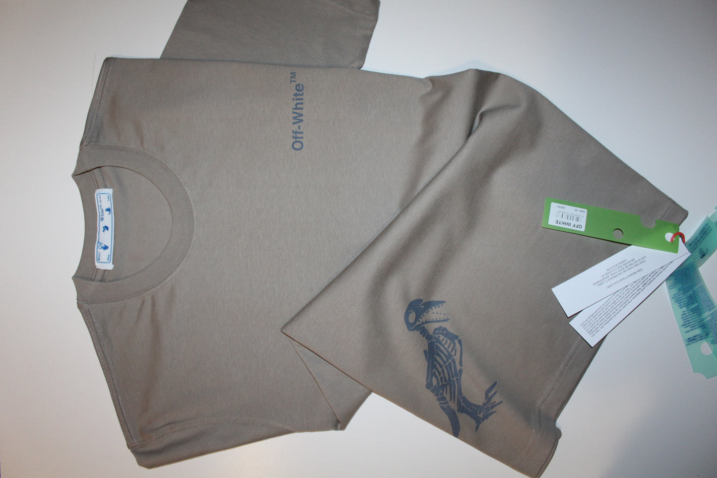 T Shirt 2 Off White **Over Size**