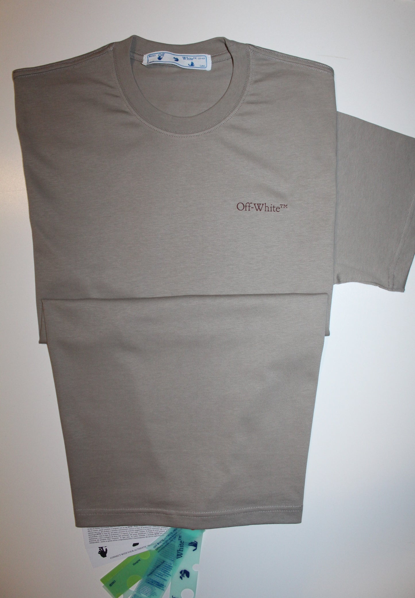 T Shirt 1 Off White **Over Size**