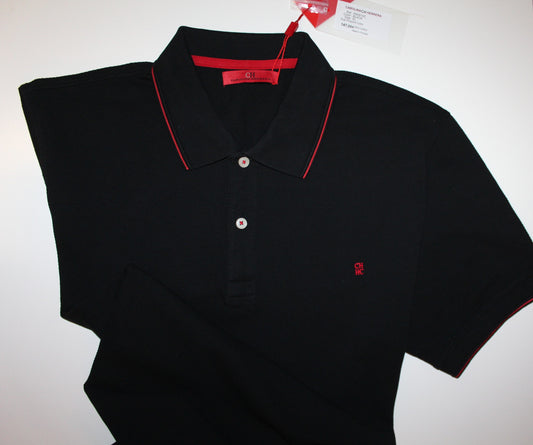 Polo 10 Carolina Herrera Regular Slim Fit malha Interlock textura piquet
