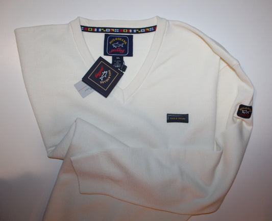 Camisola 3F Gola V Paul & Shark Regular Fit /Superfine Merinos :-)