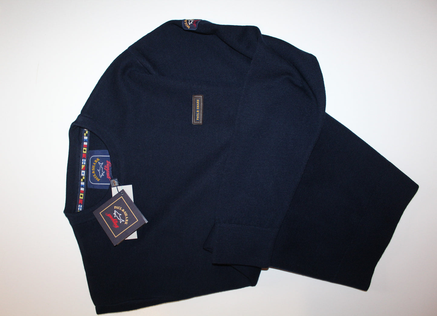 Camisola 3F Gola Redonda Paul & Shark Regular Fit /Superfine Merinos :-)