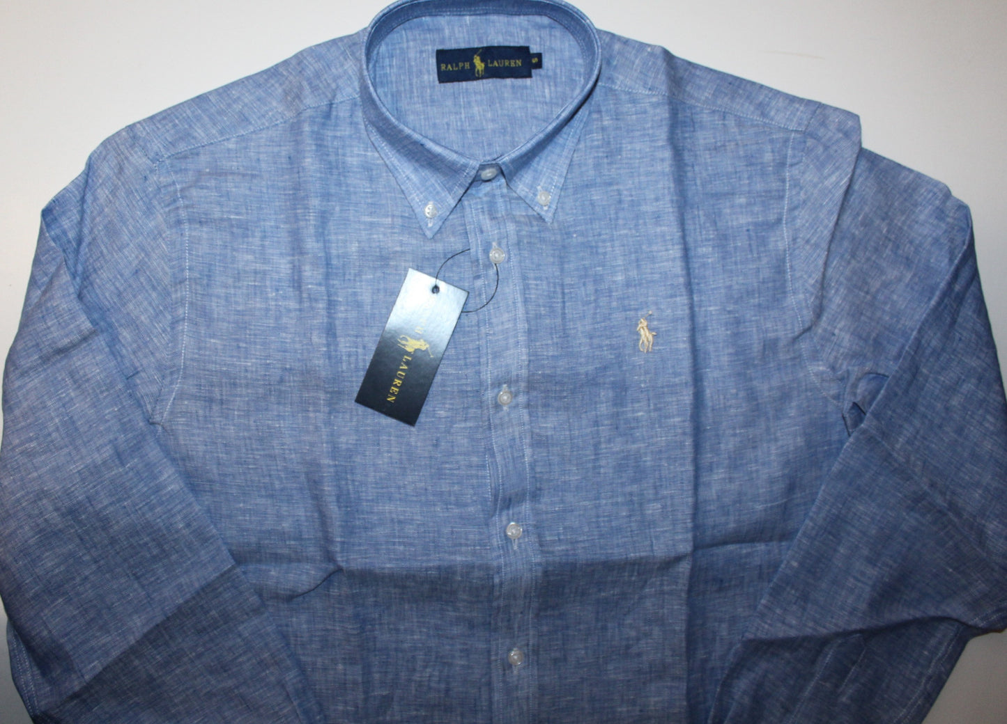 Camisa 13 Ralph Lauren Regular Slim Fit  **Linho**