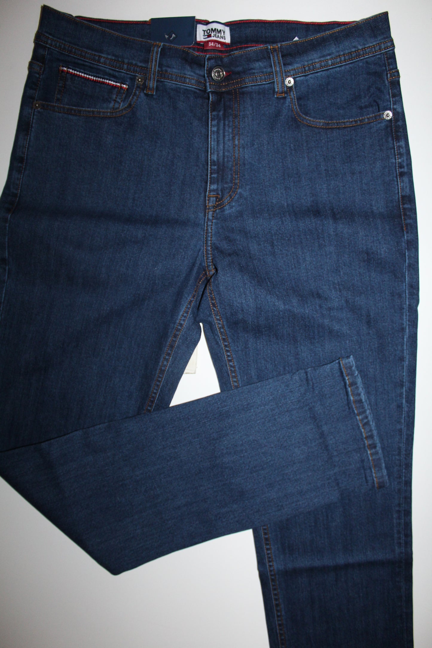 Calça 8 Tommy Jeans Slim Scanton