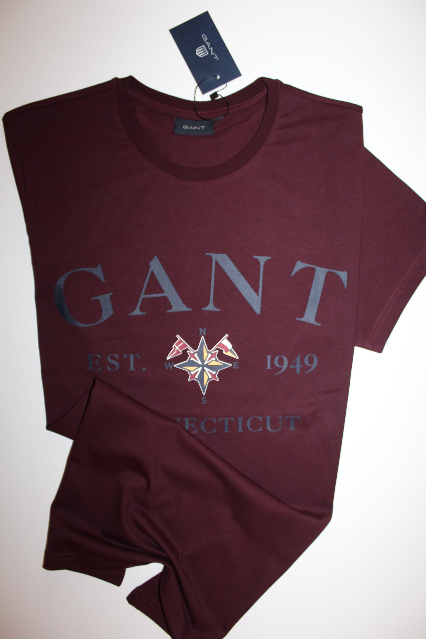 T Shirt 8 Gant Regular Slim Fit