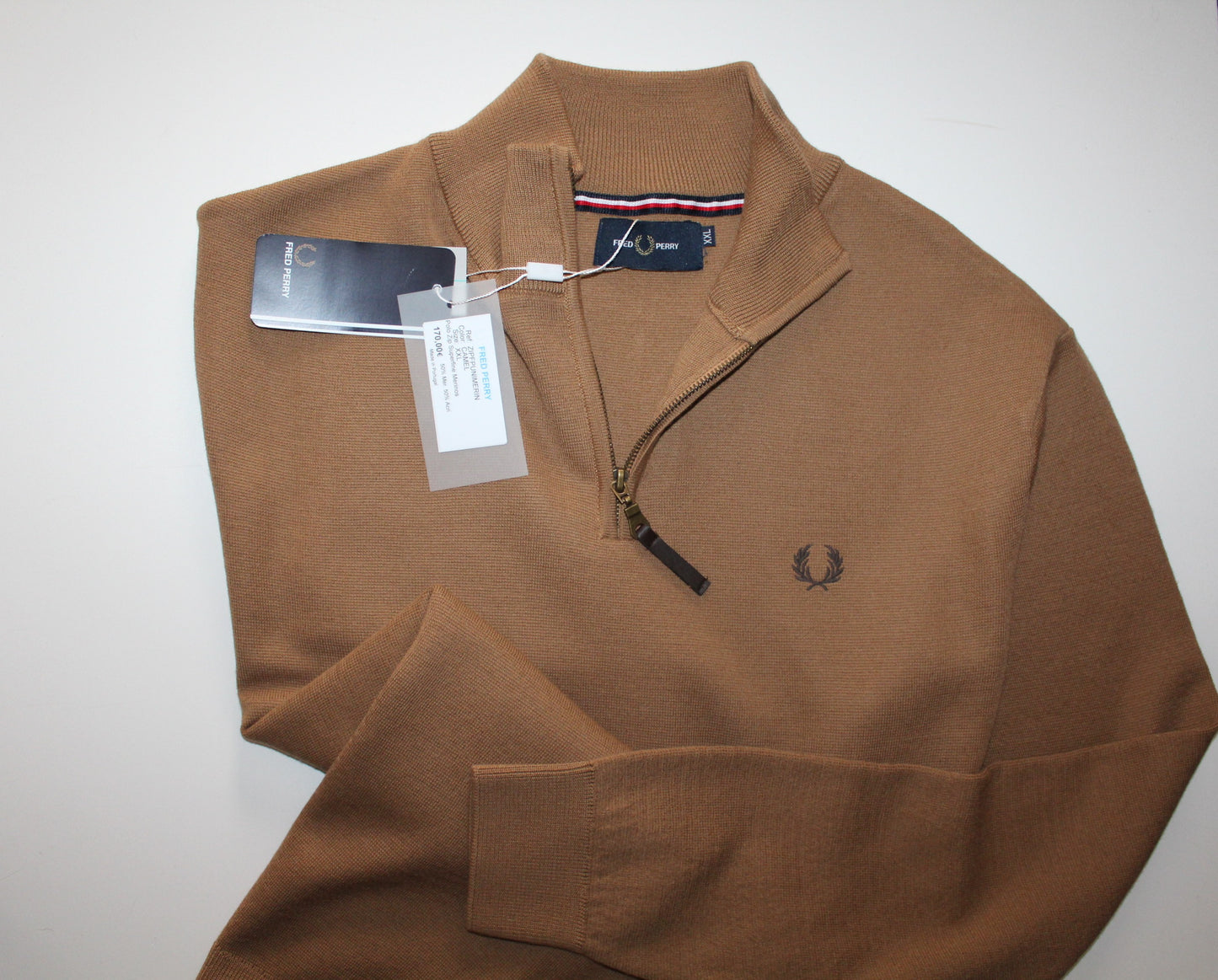 Camisola Polo 17 GF Fred Perry Regular Fit /Superfine Merinos :-)  **OFERTA 2,90 € de desconto