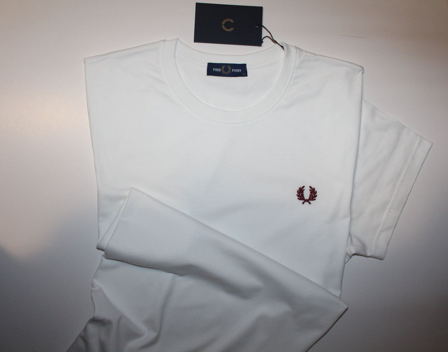 T Shirt 2D Fred Perry Regular Slim Fit