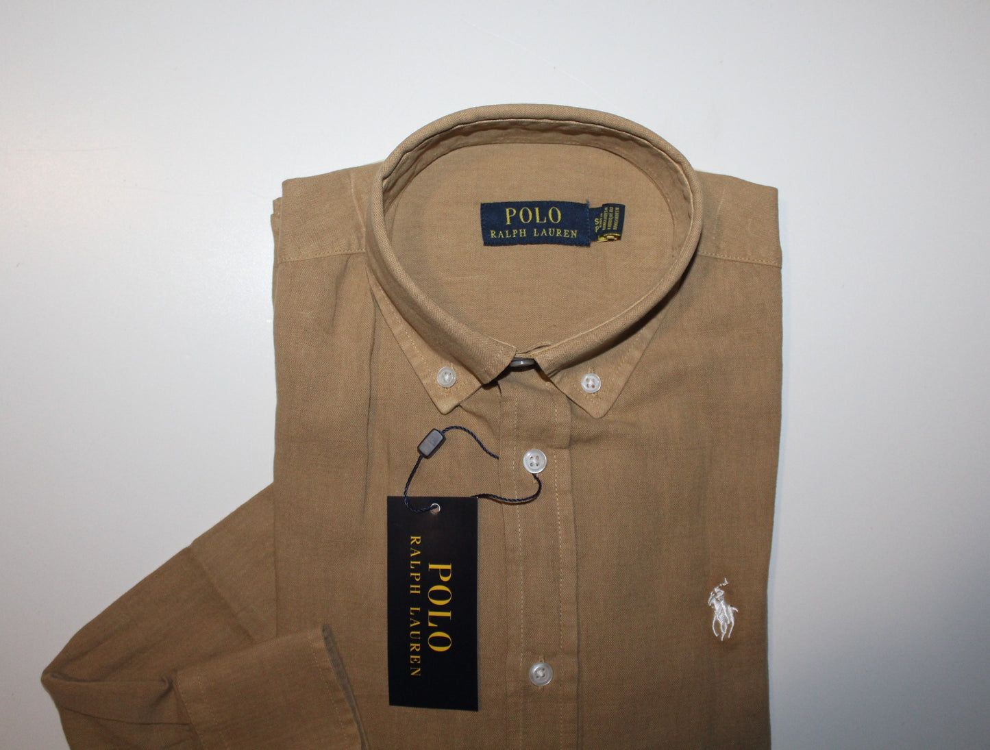 Camisa 18 Polo Ralph Lauren Puro Linho