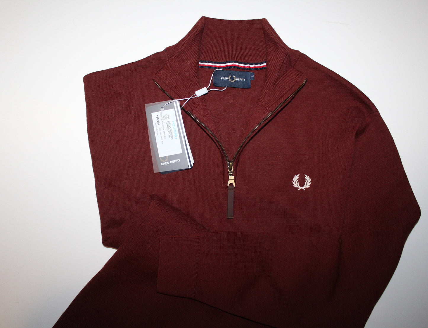 Camisola Polo 17 GF Fred Perry Regular Slim Fit /Superfine Merinos :-) **OFERTA 2.90 € de desconto :-)