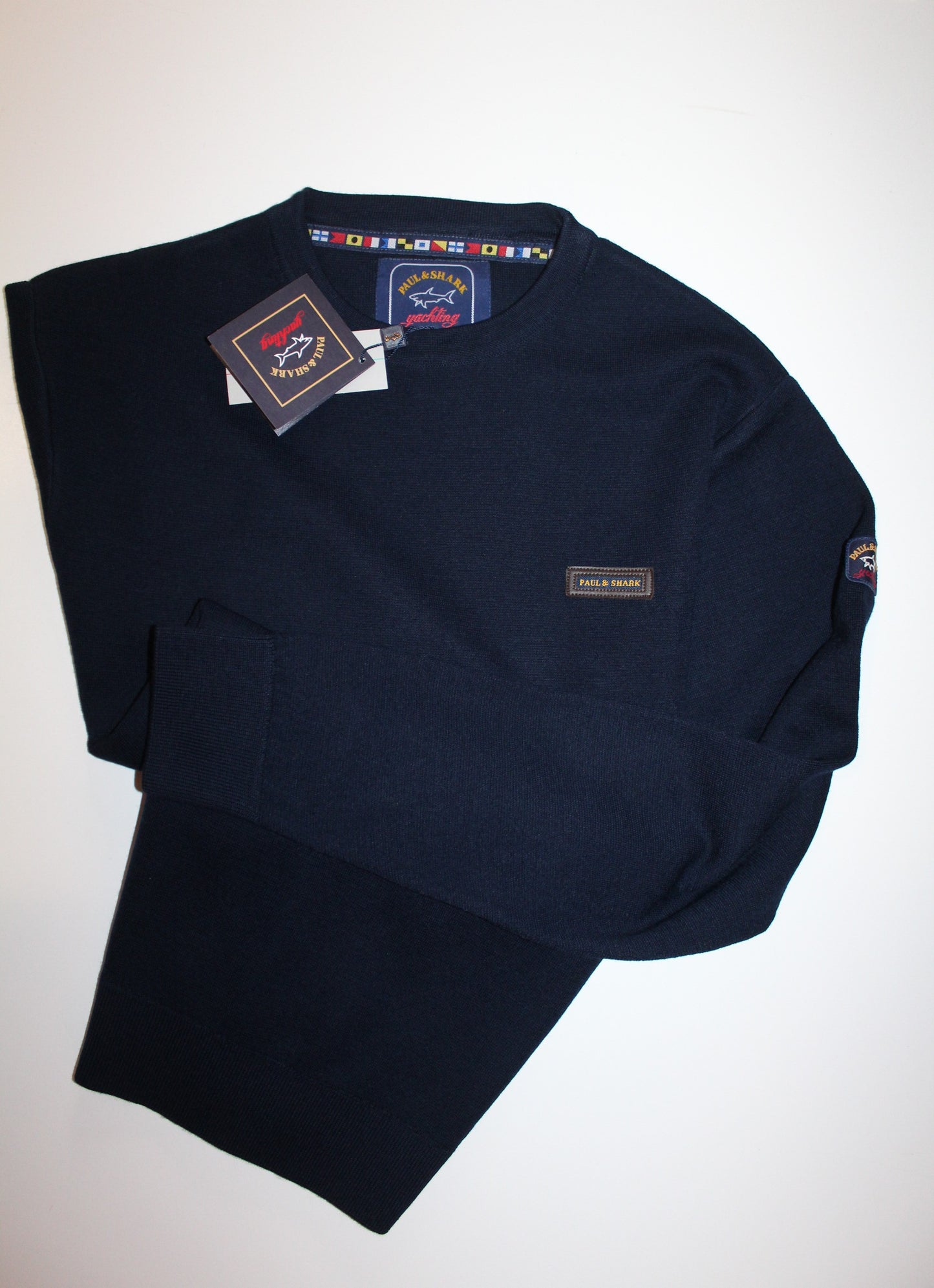 Camisola 3F Gola Redonda Paul & Shark Regular Fit /Superfine Merinos :-)