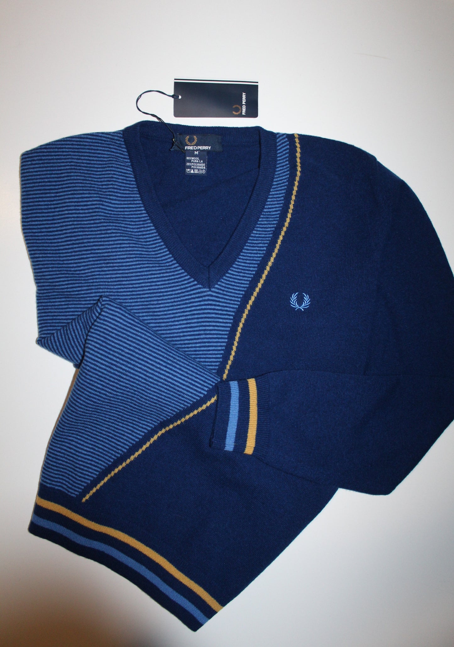 Camisola 16 GV Fred Perry  Regular Slim Fit C/ Desconto especial 14.90 euros