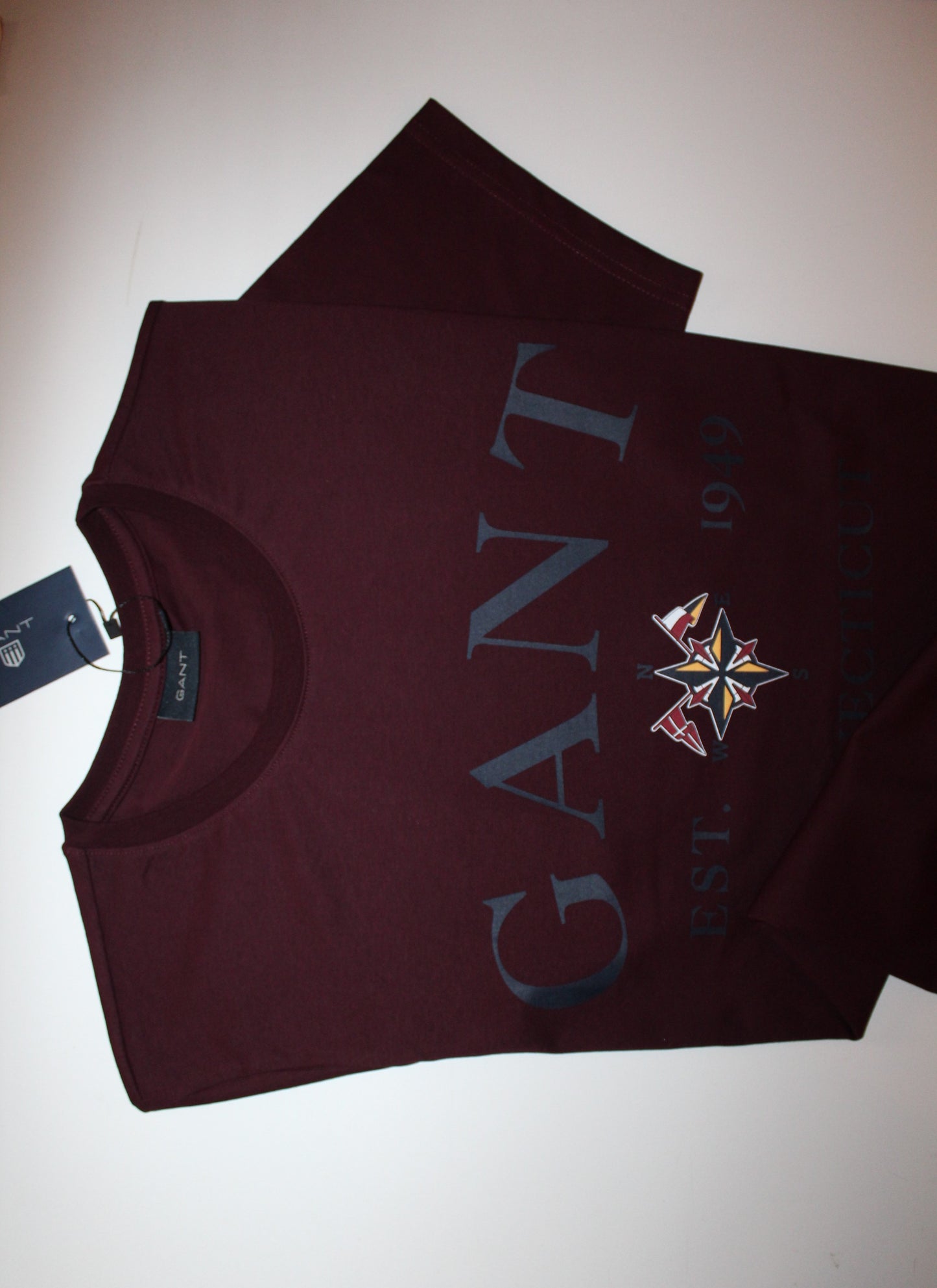 T Shirt 8 Gant Regular Slim Fit
