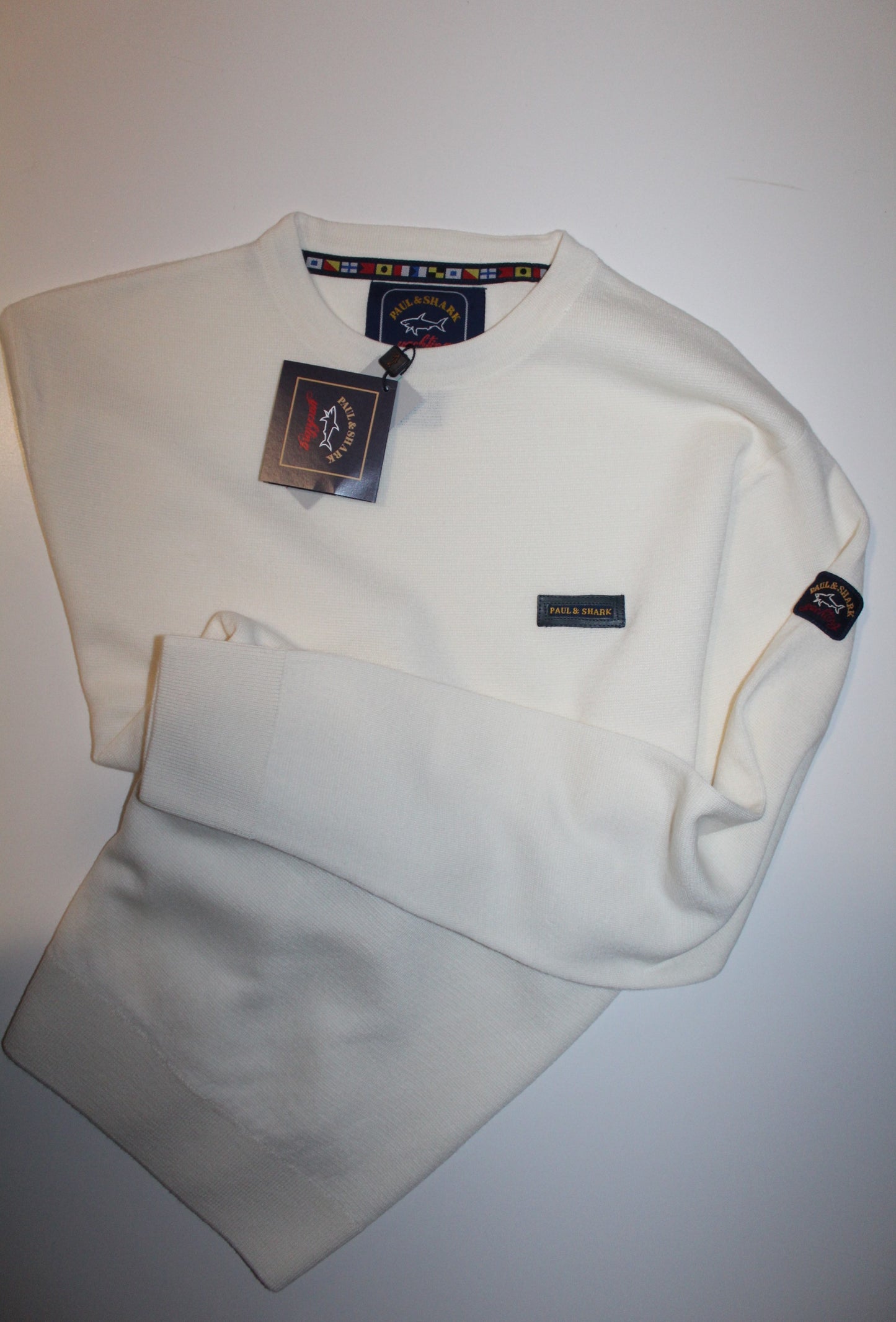 Camisola 3F Gola Redonda Paul & Shark Regular Fit /Superfine Merinos :-)