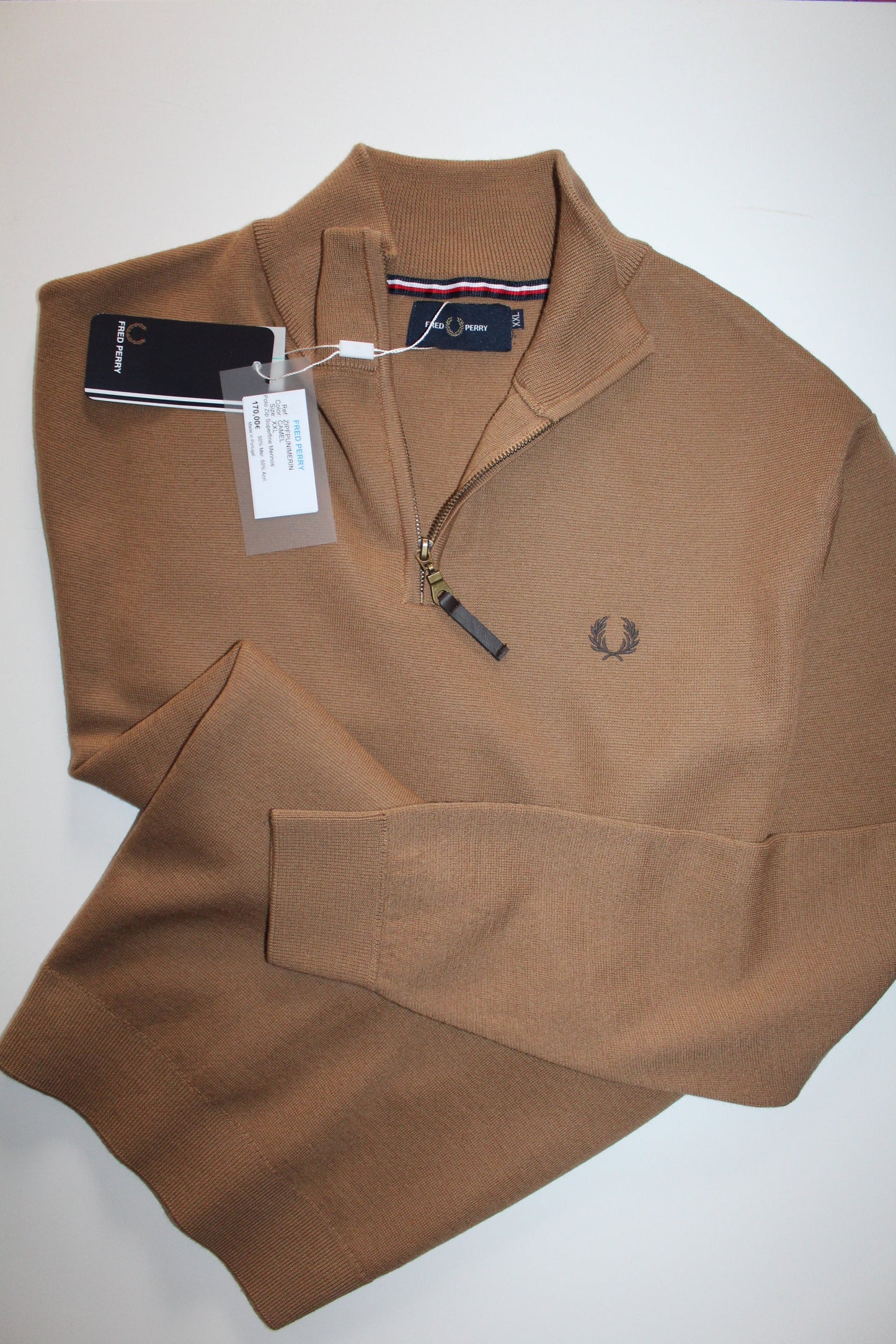 Camisola Polo 17 GF Fred Perry Regular Fit /Superfine Merinos :-)  **OFERTA 2,90 € de desconto