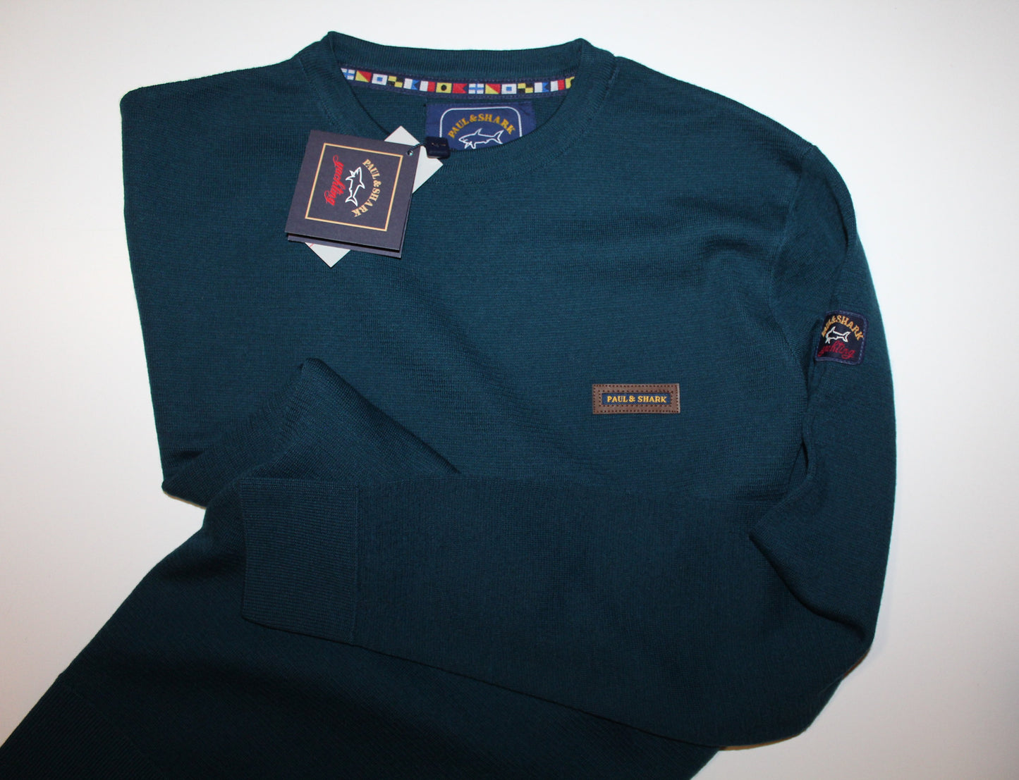 Camisola 3F Gola Redonda Paul & Shark Regular Fit /Superfine Merinos :-)