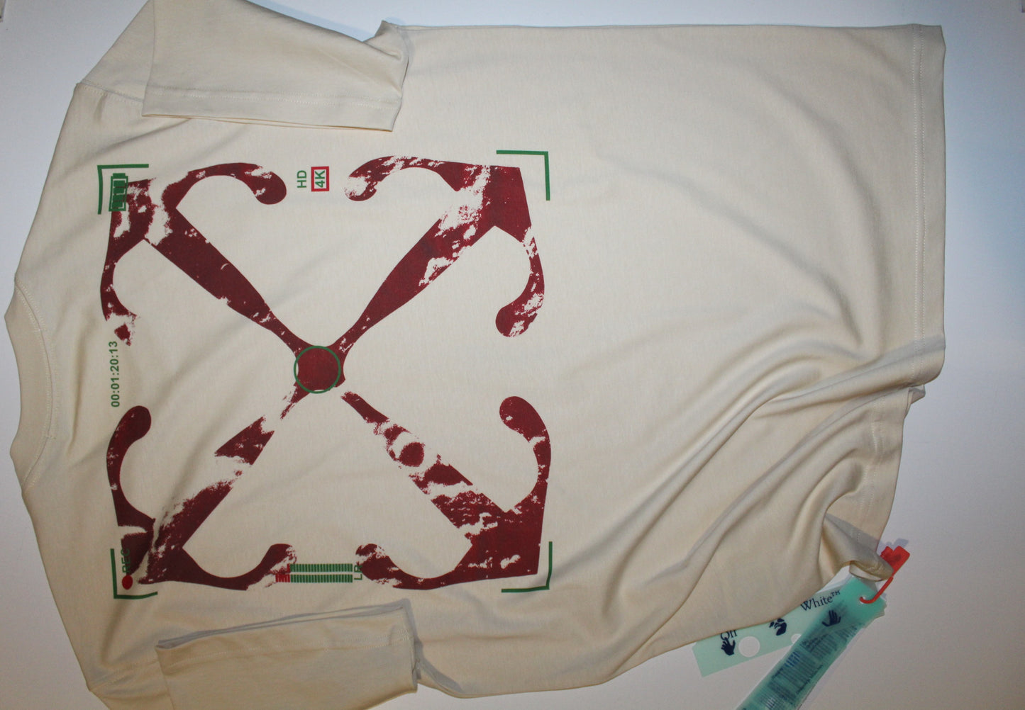 T Shirt 1 Off White **Over Size**