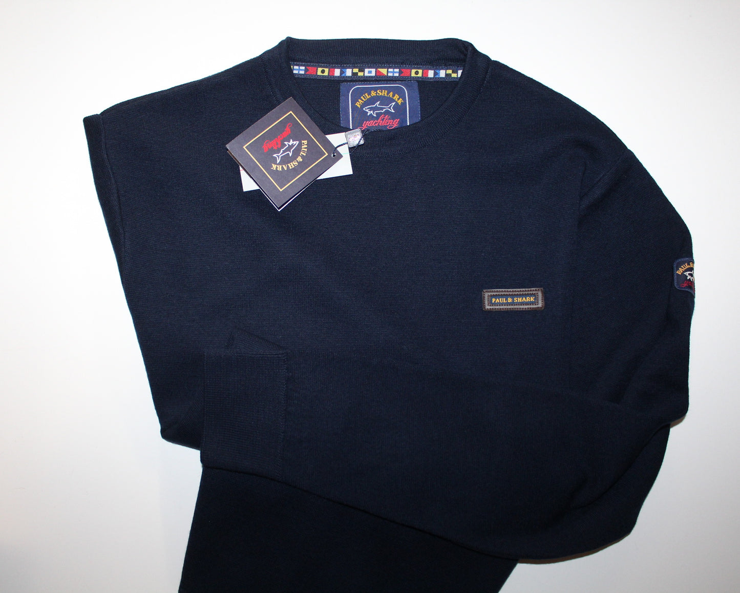 Camisola 3F Gola Redonda Paul & Shark Regular Fit /Superfine Merinos :-)