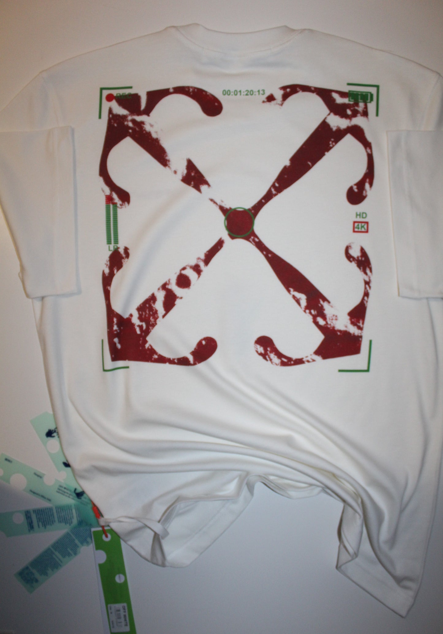 T Shirt 1 Off White **Over Size**