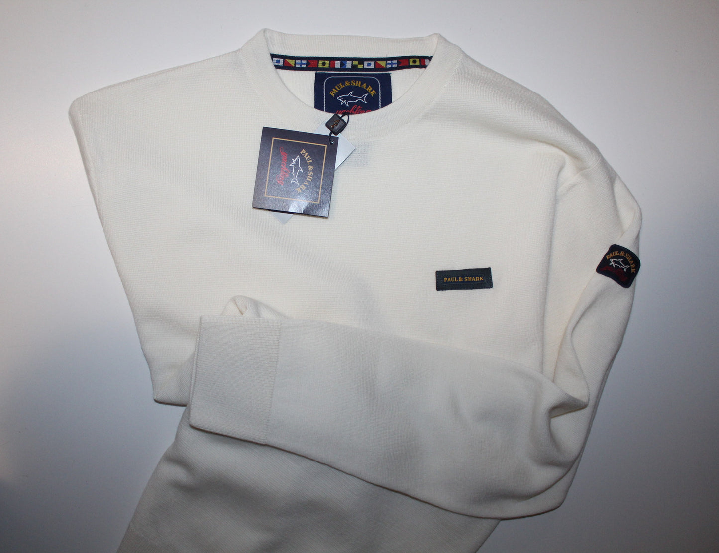 Camisola 3F Gola Redonda Paul & Shark Regular Fit /Superfine Merinos :-)