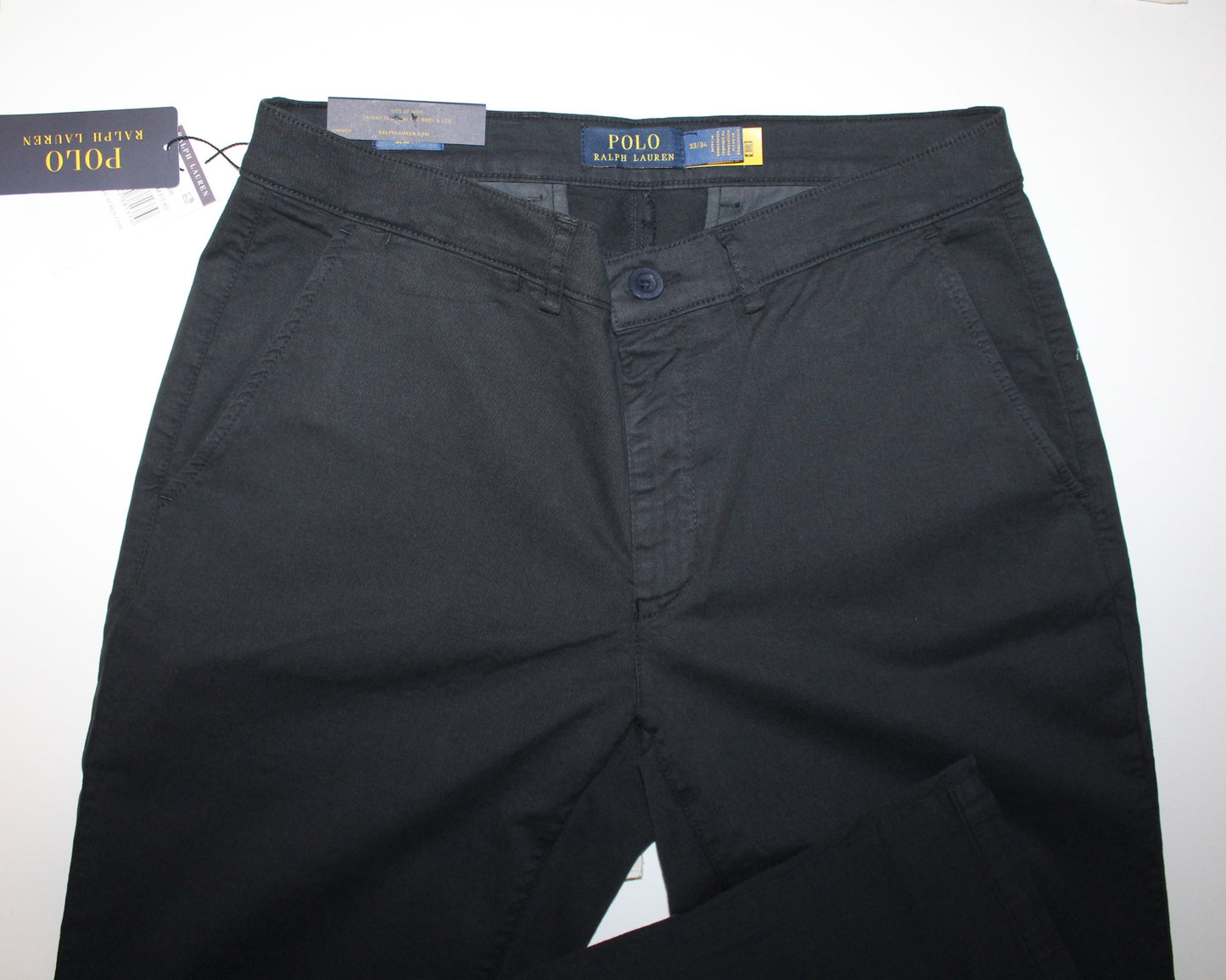 Calça 1 Chino Polo Ralph Lauren ** Sarja STRETCH TAILORED SLIM FIT