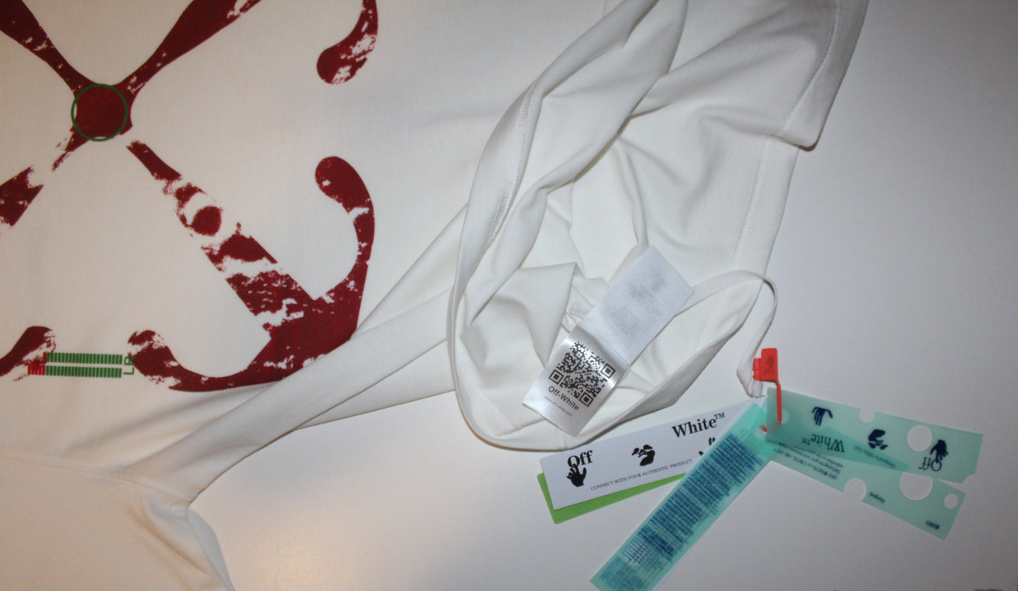 T Shirt 1 Off White **Over Size**